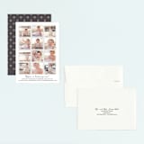 "Year in My Life" - Children's Birthday Party Invitations in Cotton by Robin Ott - Assembled