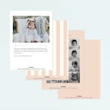 "Petite flower cart" - Children's Birthday Party Invitations in Grass by Jennifer Wick - Back of Card Options