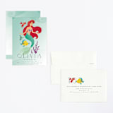 "Disney's Little Mermaid Sea Adventures" - Children's Birthday Party Invitations in Ocean by Ana de Sousa - Assembled