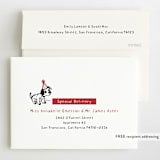 "Disney's 101 Dalmatians Pool Pawty" - Children's Birthday Party Invitations in Firetruck by Jenna Holcomb - FREE Recipient Addressing
