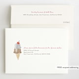 "Sweet Treats" - Children's Birthday Party Invitations in Bubblegum by Shirley Lin Schneider - FREE Recipient Addressing
