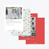 "Little Love Bug" - Children's Birthday Party Invitations in Ladybug by Gia Graham - Back of Card Options