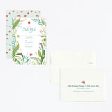 "Little Love Bug" - Children's Birthday Party Invitations in Ladybug by Gia Graham - Assembled