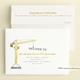 "Bulldozer Bash" - Children's Birthday Party Invitations in Haystack by Joanna Griffin - FREE Recipient Addressing