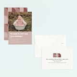 "Made it" - Children's Birthday Party Invitations in Blush by Adelyn T. - Assembled