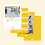 "Sunflower Party" - Children's Birthday Party Invitations in Blush by Pati Cascino - Back of Card Options