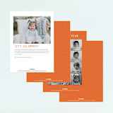 "1st Fiesta" - Children's Birthday Party Invitations in Spicy by Itsy Belle Studio - Back of Card Options