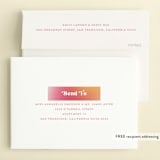 "Tie Dye Party" - Children's Birthday Party Invitations in Coral by Nazia Hyder - FREE Recipient Addressing
