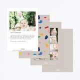 "Bouldering" - Children's Birthday Party Invitations in Bouldering by Alethea and Ruth - Back of Card Options