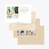 "The Birthday Express" - Children's Birthday Party Invitations in Sunset by Shiny Penny Studio - Back of Card Options