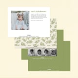 "safari party animals" - Children's Birthday Party Invitations in Linen by Karidy Walker - Back of Card Options