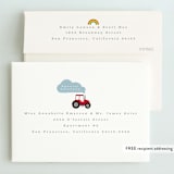 "Down by the farm" - Children's Birthday Party Invitations in Rainbow by Hudson meet Rose - FREE Recipient Addressing