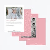 "butterfly kisses" - Children's Birthday Party Invitations in Petal by Karidy Walker - Back of Card Options