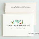 "Deep Dive" - Children's Birthday Party Invitations in Sea Green by Itsy Belle Studio - FREE Recipient Addressing