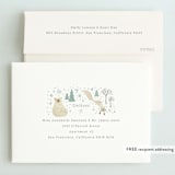 "Arctic friends" - Children's Birthday Party Invitations in Seafoam by Jennifer Wick - FREE Recipient Addressing