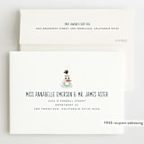 "Disney's Frozen Big Birthday Blowout" - Children's Birthday Party Invitations in Birch by Erica Krystek - FREE Recipient Addressing
