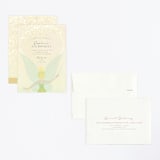 "Disney's Tinkerbell Fairy Dust" - Children's Birthday Party Invitations in Pixie by Heather Cairl - Assembled