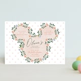 "Disney's Minnie wildflower" - Children's Birthday Party Invitations in Clementine by Susan Zinader - Front
