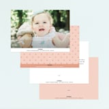 "Disney's Minnie wildflower" - Children's Birthday Party Invitations in Clementine by Susan Zinader - Back of Card Options