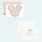 "Disney's Minnie wildflower" - Children's Birthday Party Invitations in Clementine by Susan Zinader - Assembled