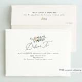 "Disney's Minnie wildflower" - Children's Birthday Party Invitations in Clementine by Susan Zinader - FREE Recipient Addressing