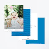 "Disney and Pixar's Cars Kachow" - Children's Birthday Party Invitations in Sky by Carly Reed Walker - Back of Card Options