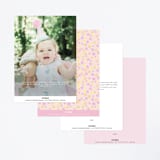 "Disney's Rapunzel Tower" - Children's Birthday Party Invitations in Strawberry by Angela Thompson - Back of Card Options