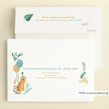"Tiger birthday" - Children's Birthday Party Invitations in Mint by Tati Abaurre - FREE Recipient Addressing