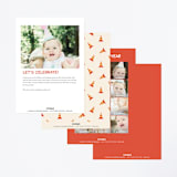 "Digging" - Children's Birthday Party Invitations in Dirt by Megan Cash - Back of Card Options