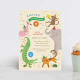 "confetti crew" - Children's Birthday Party Invitations in Sugar Cookie by Jennifer Wick - Front