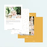 "woodland party animals" - Children's Birthday Party Invitations in Icing by Cass Loh - Back of Card Options