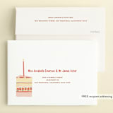 "Cake carry" - Children's Birthday Party Invitations in Strawberry Shortcake by Sarah Knight - FREE Recipient Addressing