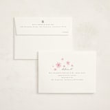 "Fairies" - Children's Birthday Party Invitations in Rose by Hudson meet Rose - FREE Recipient Addressing