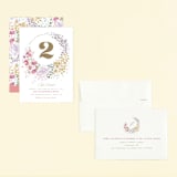 "Garden Party" - Children's Birthday Party Invitations in Confetti by Leah Bisch - Assembled