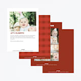 "Birthday Burger" - Children's Birthday Party Invitations in Classic by Lehan Veenker - Back of Card Options