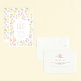 "fairy garden" - Children's Birthday Party Invitations in Peach by Angela Thompson - Assembled