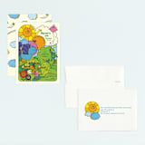 "Birthday Groove" - Children's Birthday Party Invitations in Summer by Morgan Ramberg - Assembled