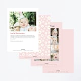"lei" - Children's Birthday Party Invitations in Petal by chocomocacino - Back of Card Options