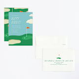 "happy birdie" - Children's Birthday Party Invitations in Emerald by Ellen Schlegelmilch - Assembled