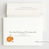 "Cutie" - Children's Birthday Party Invitations in Clementine by Megan Cash - FREE Recipient Addressing