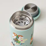"Birds of Paradise" - Carter Move Mugs in Mint Chip by Caryn Owen - Splash Guard