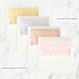 "brushed cross" - Confirmation Invitations in Bloom by Susan Asbill - Envelope Liner Options