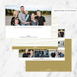 "Simple Faith" - Confirmation Invitations in Mustard by fatfatin - Back of Card Options