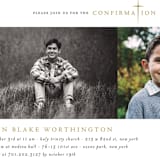 "Simple Faith" - Confirmation Invitations in Mustard by fatfatin - Detail