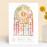 "Pretty Window" - Confirmation Invitations in Surprise by Lady Noble - Front