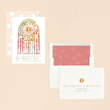 "Pretty Window" - Confirmation Invitations in Surprise by Lady Noble - Assembled