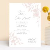 "blushed" - Confirmation Invitations in Peony by Nicoletta Savod - Front