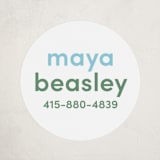 "Camp Colors" - Custom Name Labels in Lake by Megan Davis - Front