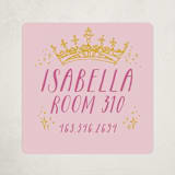 "Royal Highness" - Custom Name Labels in Candy by Shiny Penny Studio - Front