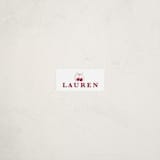 "Classic Cherries" - Custom Name Labels in Bing Cherry by Charter Oaks Creative - Front